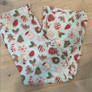 Caden Lane Cookies For Santa Pajama Bottoms